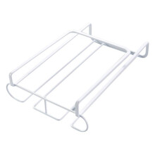 Soporte colgante para copas de vino, organizador de metal para ahorrar espacio
