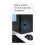 2 in 1 USB WiFi Bluetooth Adapter 600Mbps Dual Band 2.4G/5GHz 6