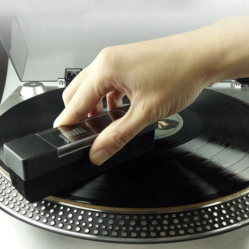 Vinyl Record Cleaning Kit Anti Static Cleaning Brush Dust-Remover 2
