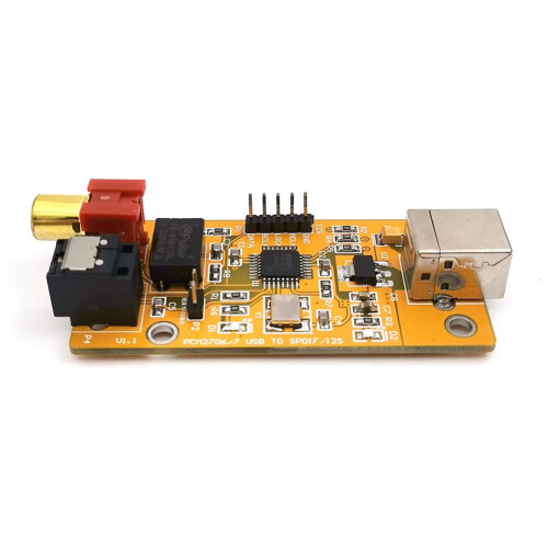 Carte son USB USB vers fibre coaxiale I2S / Décodeur USB