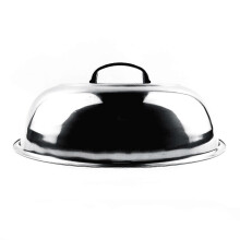 Topfdeckel Haushalt Edelstahl Rühren Braten Dämpfen Kochen Deckel Multifunktionale Rund 32cm