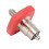CO2-vulcilinderadapter G5/8 naar 7/1620-connector RVS CO2-opblaasflesfitting 2