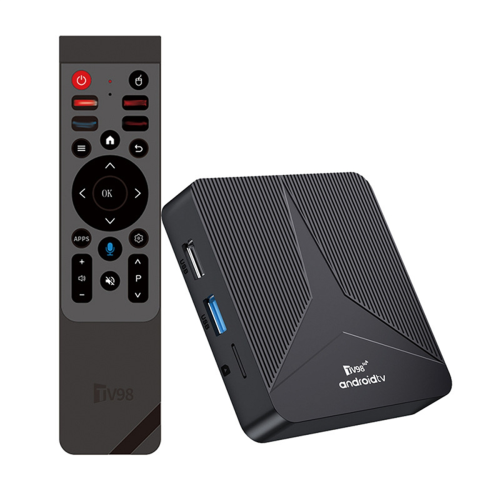 Android 14 TV Box, Android Box 2GB+16GB RK3518 Quad-Core EU