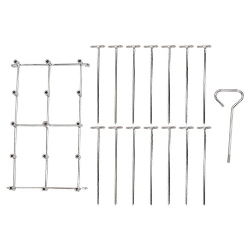 Supporto per spiedini da 8 QT, supporto per spiedini verticali per griglia Ninja DZ201, accessori per