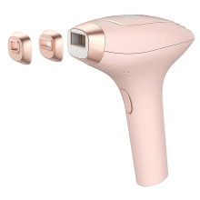 Dispositivo di rimozione dei peli Freezing Point portatile con spina UE rosa