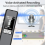 Digital Voice Recorder Support 128G SD Card MP3 Player Recorder 7