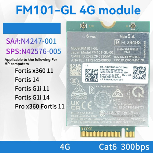 FM101- M.2 4G-modul til 14 X360 G1i 1