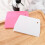 Baking tools Cream Cake Chocolate Slice Scraper Small food-grade trapezoidal plastic scraper (pink)-OEIN 2