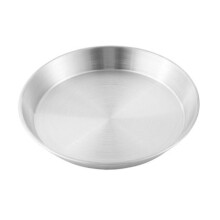 Metall-Essteller, rund, Edelstahl, Küchen-Ölfilterschale zum Backen, Braten, Kochen, Abtropfen lassen