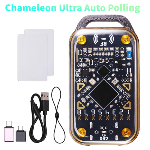Lettore di chip intelligenti RFID Chameleon Ultra + 2 schede CUID 1