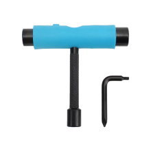 Multi-Function Portable Skate Tool with T-Type Hex Key, L-Type Head