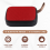 Mini Cloth Fabric Bluetooth Speaker Wireless Bass Waterproof 4