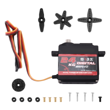 Laagprofiel digitale servomotor met groot koppel voor 1/8 24 kg