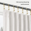 40 PCS Curtain Rings with Clips, Rings Hooks,Gold 3