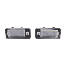 2ks LED osvetlenie na poznávaciu značku A3 A4 S4 RS4 B6 B7 A6