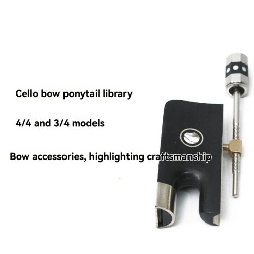 1 set cello-accessoires altvioolstrijkstok 2