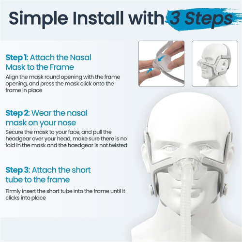 Cuscinetto nasale di ricambio per maschera CPAP N20 (M) 2