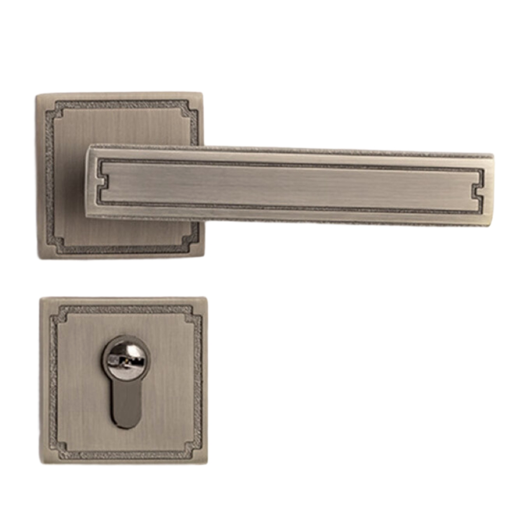 New Chinese Style Door Lock, Wooden Door Handle, B-image-OPC-PJ2PR9T-NEW