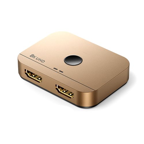 -Compatível 2.1 Switcher 8K 60Hz 4K 120Hz 2 em 1 Saída Divisor C