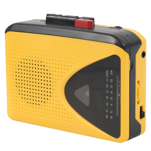Portable AM/FM Radio Cassette Player with Loudspeaker Headphone 2