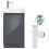 BELOFAY Floor Standing Vanity Unit With Basin 1