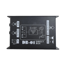 DI BOX Direkte boks Impedanskonvertering DI Audio Isolator DI Effektor