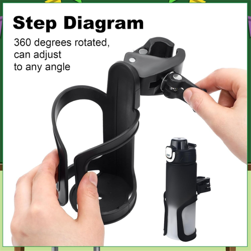 12 Pcs Water Bottle Holder for Classroom Desk Cupholder 2