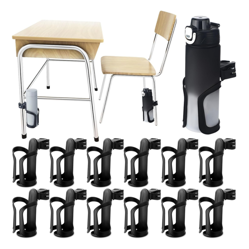 12 Pcs Water Bottle Holder for Classroom Desk Cupholder 1