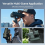 Adattatore per treppiede binoculare con rilascio da 38 mm per DSLR 4