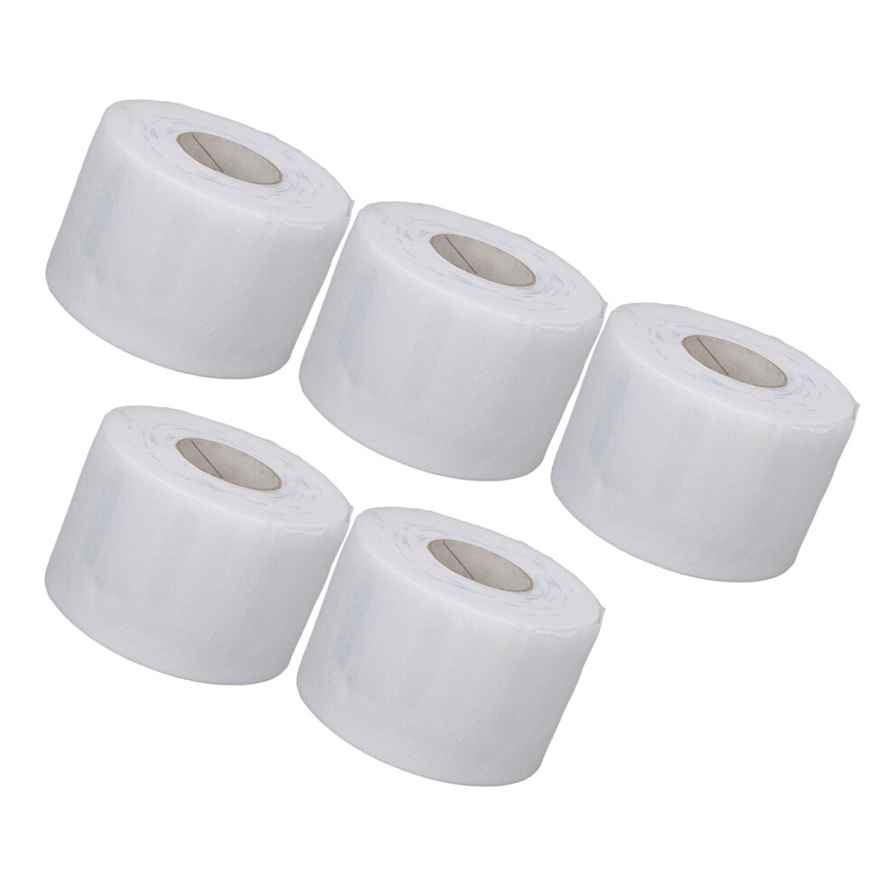 5 Rolls Soft Disposable Barber Paper for Haircuts