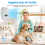 Plug-in-Luftreiniger, Negativ-Luftionisator für Zuhause, EU-Stecker 4