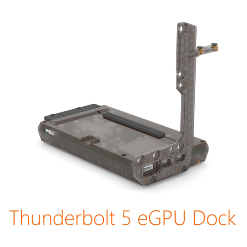 TH5P4 PD Thunderbolt5 GPU Dock External Graphics Card 1