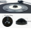 Vinylplade LP45 RPM Adapter til EP Vinylpladepladespiller Sort 3
