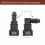 9.89 ID8 Curved Fuel Line Quick Connector, Fuel Quick Connector 5