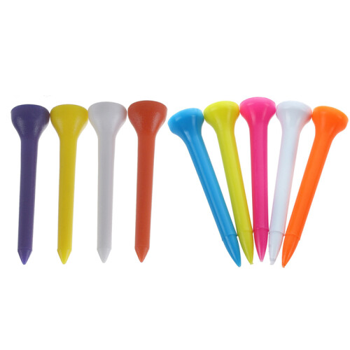 100 Στκ. Tees Golf 54mm Kunststoff Mischfarbe 1