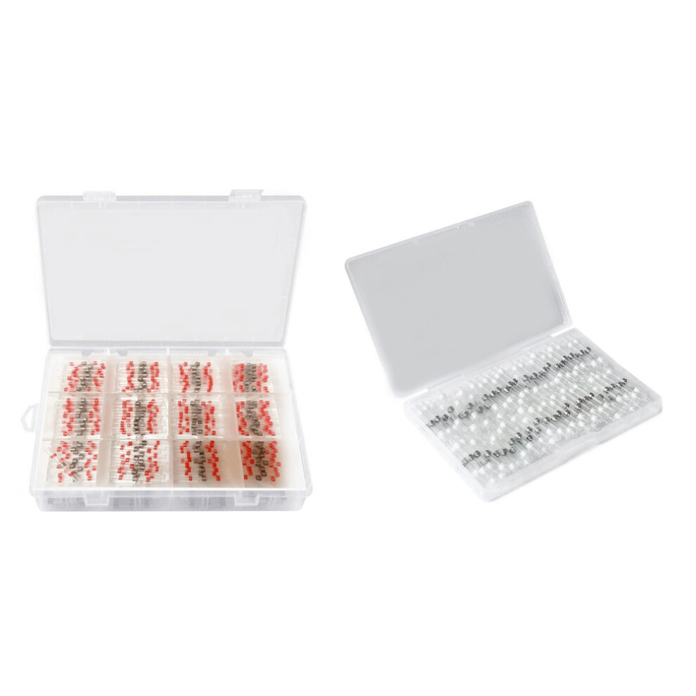 200Pcs 26-24 Solder Seal Wire Connectors,Heat Shrink Butt Connectors 4711373219925