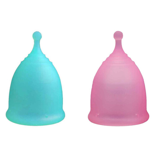 Coppetta mestruale anti-perdita in silicone ANYTIME Women S rosa