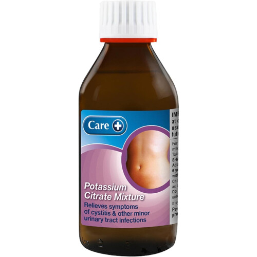 Care Plus Care Potassium Citrate Mixture 200ml, (Pack of 1)