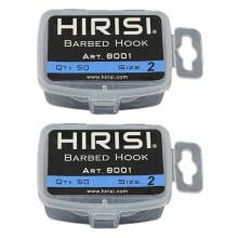 Fishing Hooks with Eye Design Made By Carbon Steel 8001 2