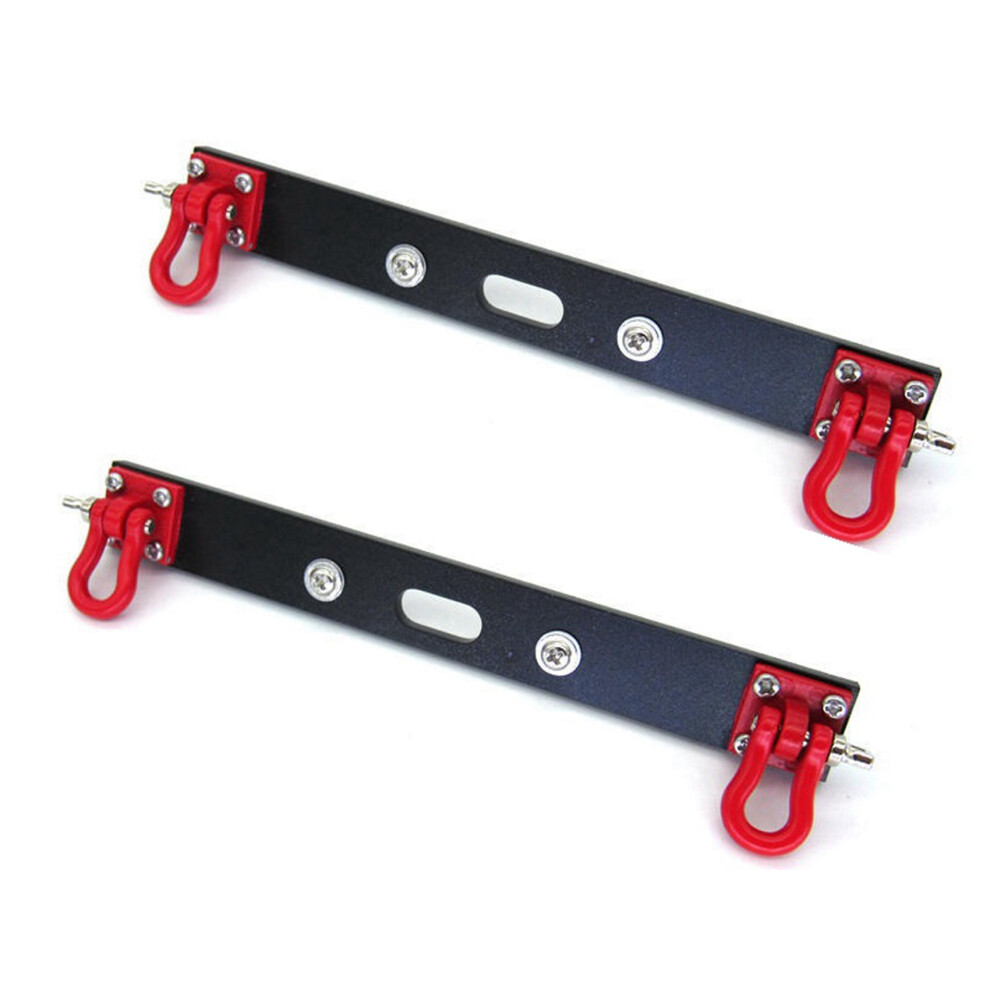 Metal Rear Bumper With Tow Hook For Mn D90 D91 D99s 1/12 Rc Car,A 4711373220976