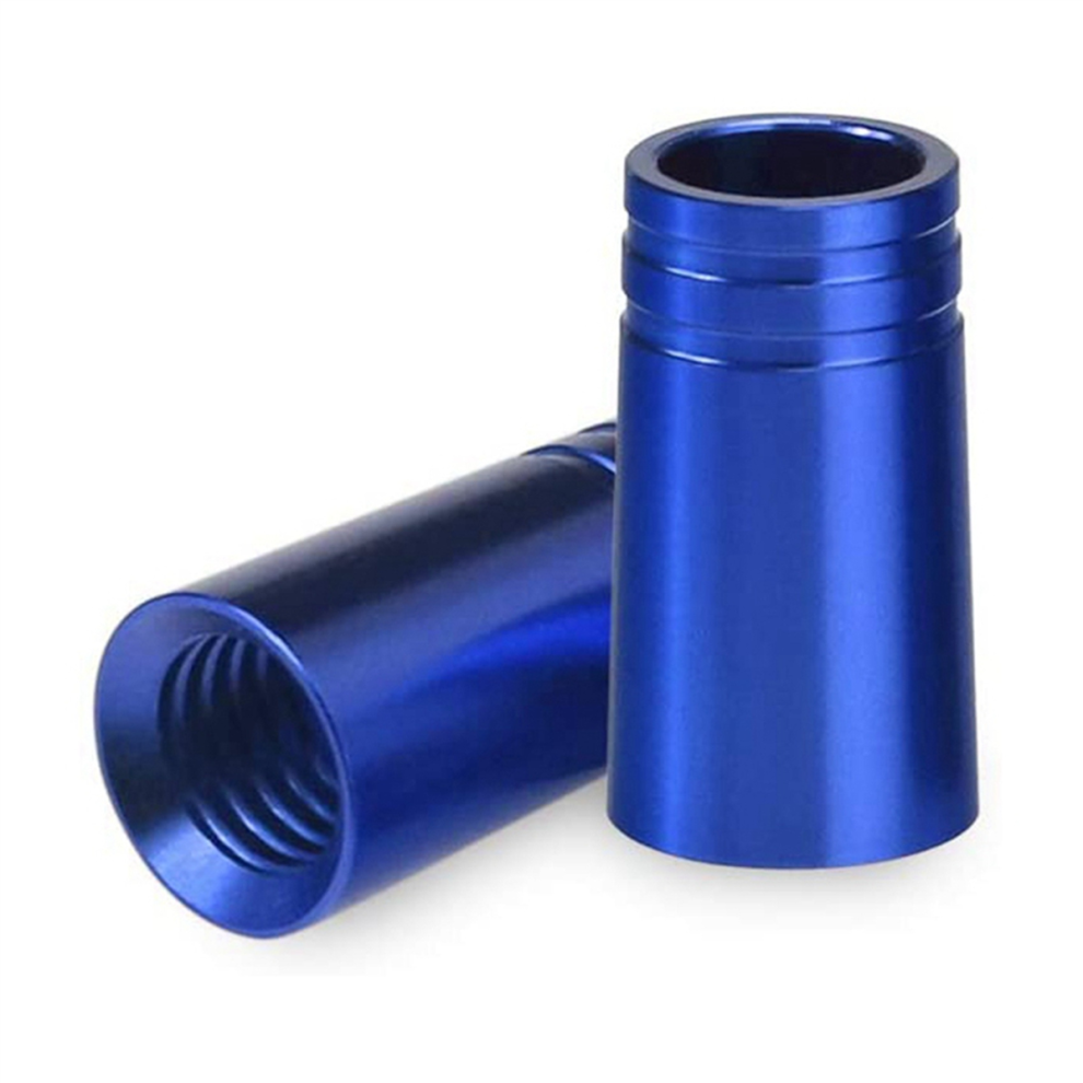 Paquete De 12 Casquillos De Golf De Aluminio .370 De 22 Mm Para Varillas De Hierro.-image