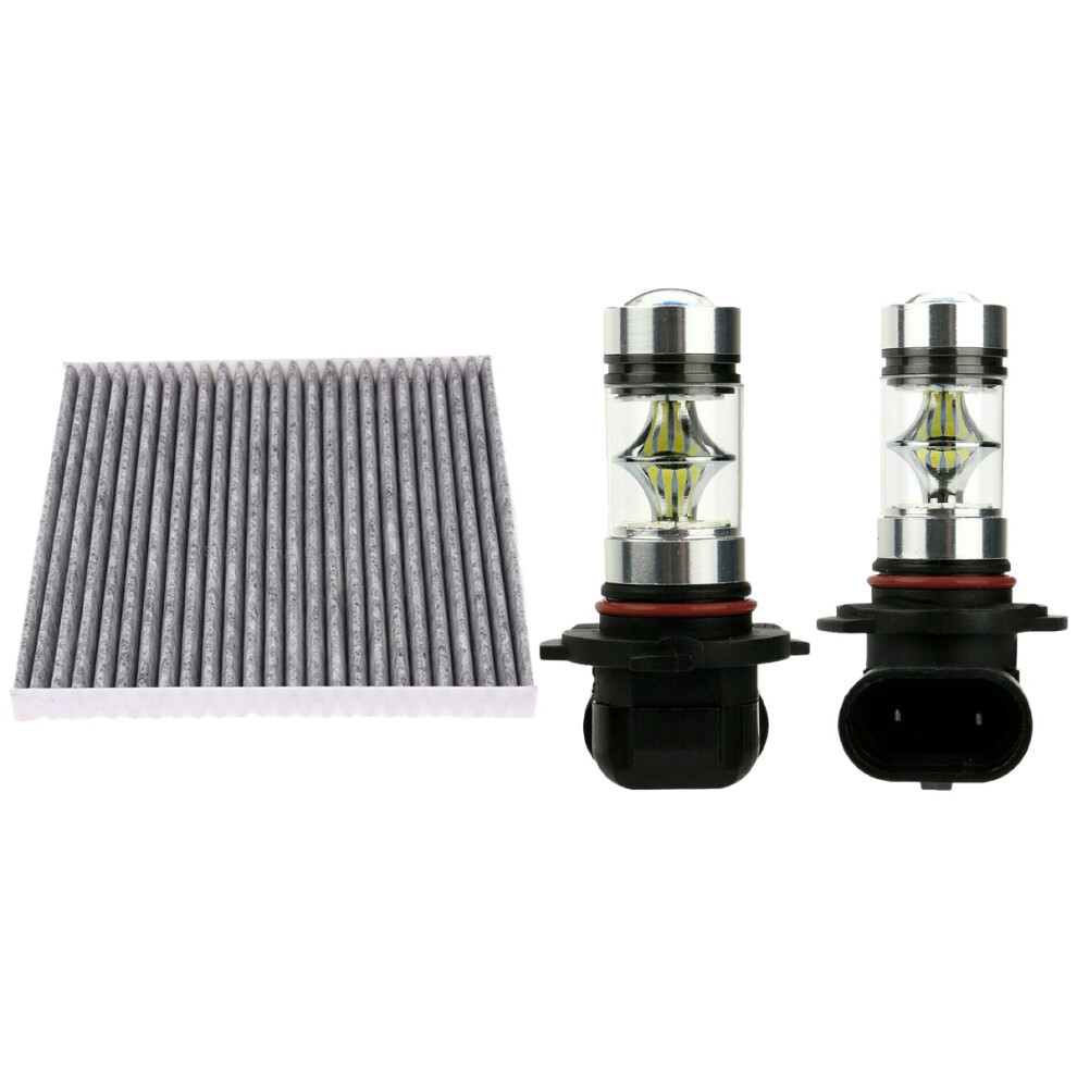2 Pcs 6000K Super H10 9045 9145 9140 100W 1200Lm Led Fog White/Light 4711373222192