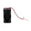 Black Tow Layers 4 x 1.5V AA Battery Holder Case Box w Wire Leads 3