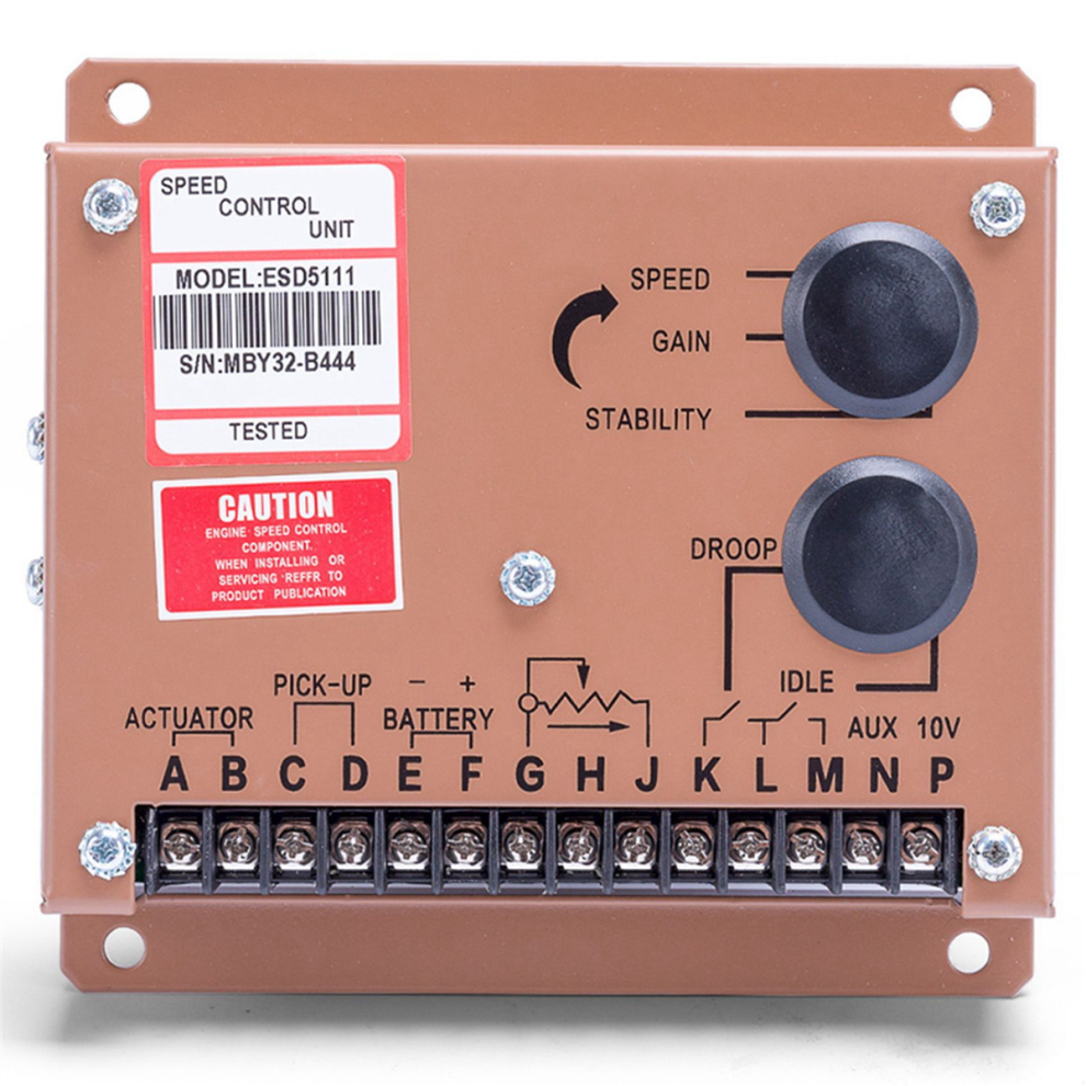 Engine Motor Speed Regulator Esd5111 Genset Adjustment Controller 4711373223274
