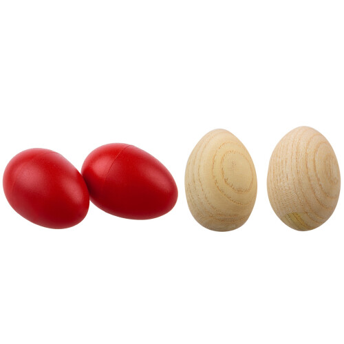 Set De 10 Huevos Musicales Shaker – Percusión De Plástico, Colores Suritidos, Para Niños Y Aulas De Música