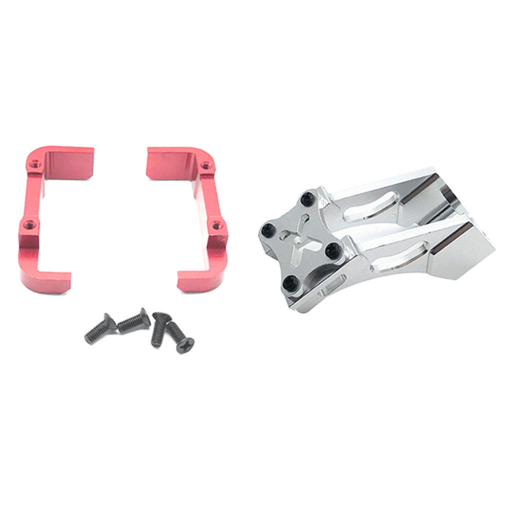 144001-1258 Parti Fisse Della Coda In Metallo Per Parti Di Auto Rc, Argento