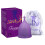 Coppetta mestruale anti-perdita in silicone ANYTIME Women L trasparente 2