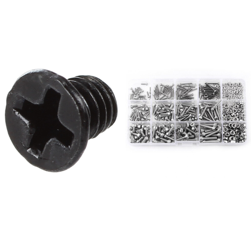 480Pcs M2 M3 Hex Socket Screws Set Nuts Repair Tool 4713377175771