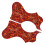 2Pack 41In Acoustic Guitar Pick Guard Anti-Scratch Left/Right Hand 3