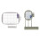 Telaio per macchina da ricamo Duetta 4500D 4750D -SA439 1